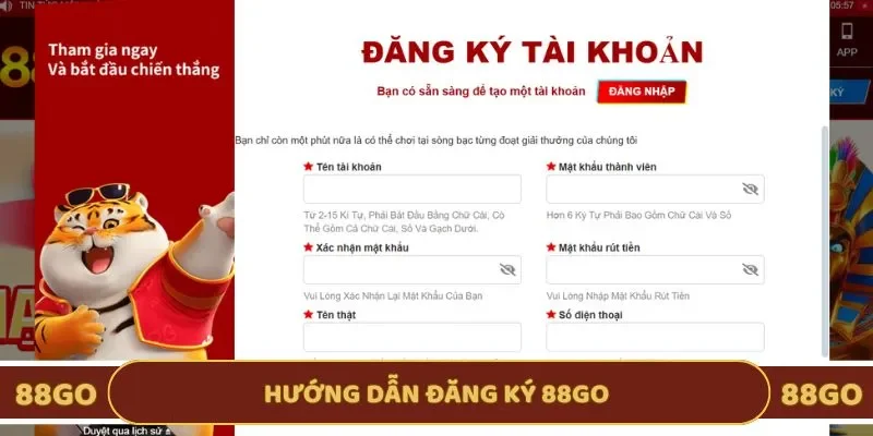 5 bước mở tài khoản chuẩn quy trình tại nền tảng